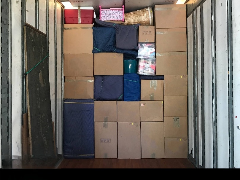 Organized truck loading